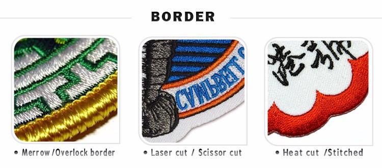 New design popular gift item apparel accessories embroidery patch