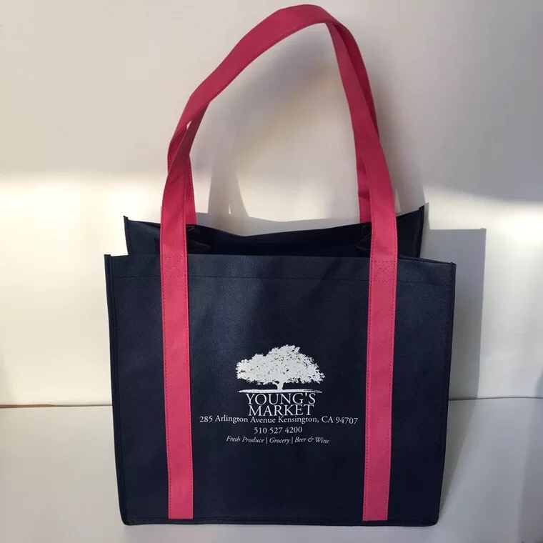 factory custom promotional shopping bag non-woven handbag