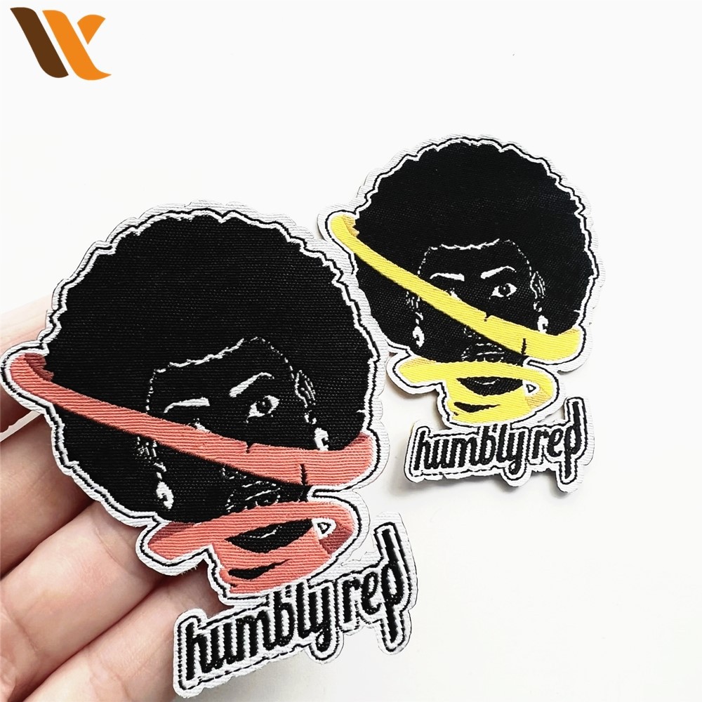 Black Woven Patch In Hip-Hop Style 4