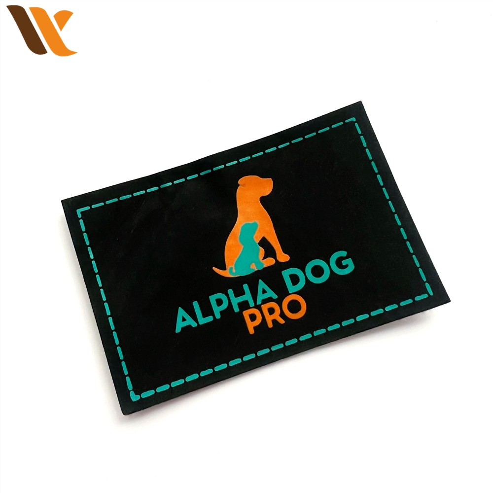 Customized Trendy Professional Leather Labels 4