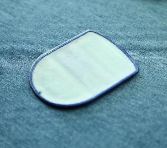 Fashion High Quality Soccer Customer Flocking Label For T-shirts Sport Woven Flocking Patches