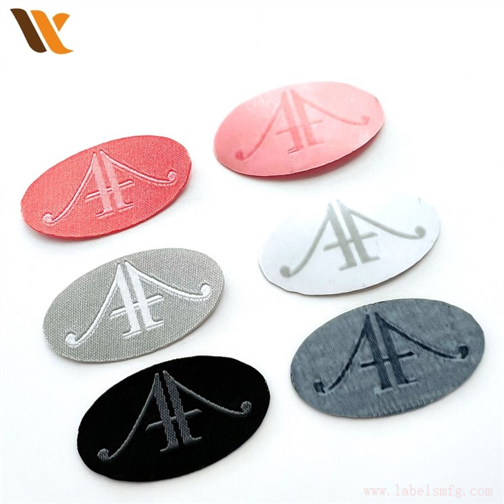 Custom Iron On Woven Patch Brand Logo Badge