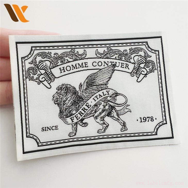 Custom Private Clothing Woevn Label Tag