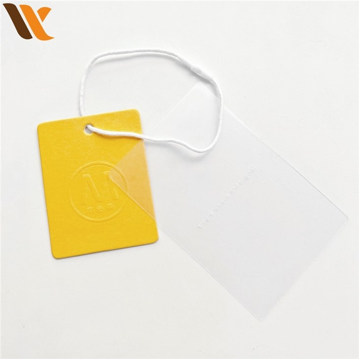 Custom PVC Transparent China Hang Tag 4