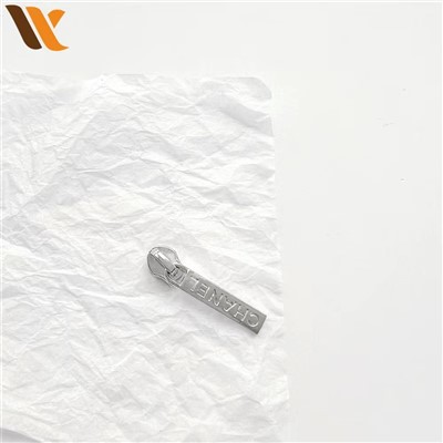 Engraved Logo Custom Metal Zipper Puller